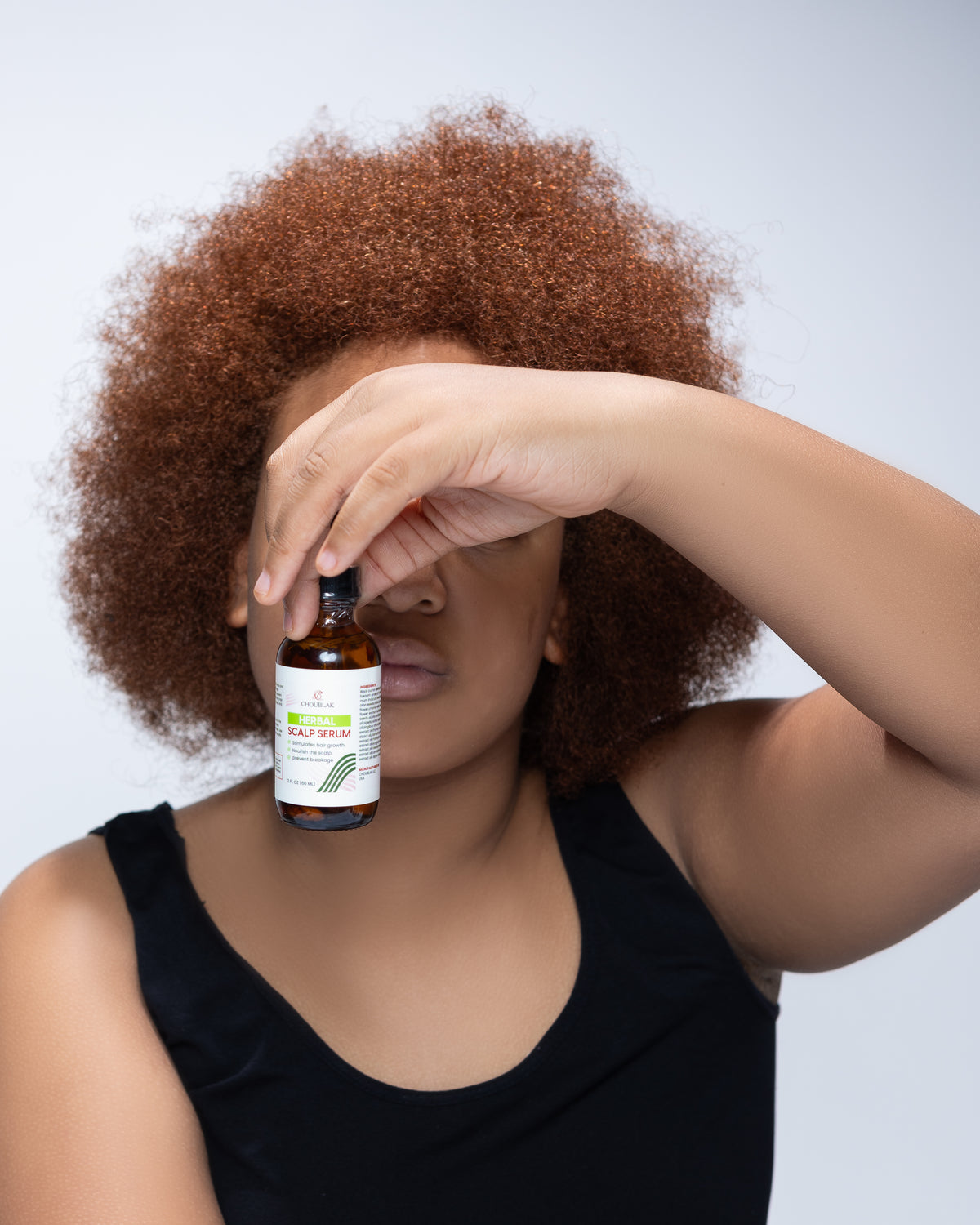 CHOUBLAK HERBAL SCALP OIL
2 oz / 60 ml