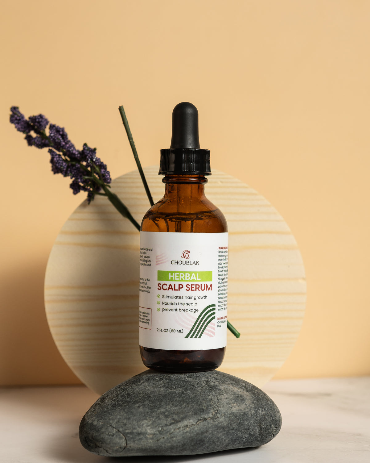 CHOUBLAK HERBAL SCALP OIL

2 oz / 60 ml